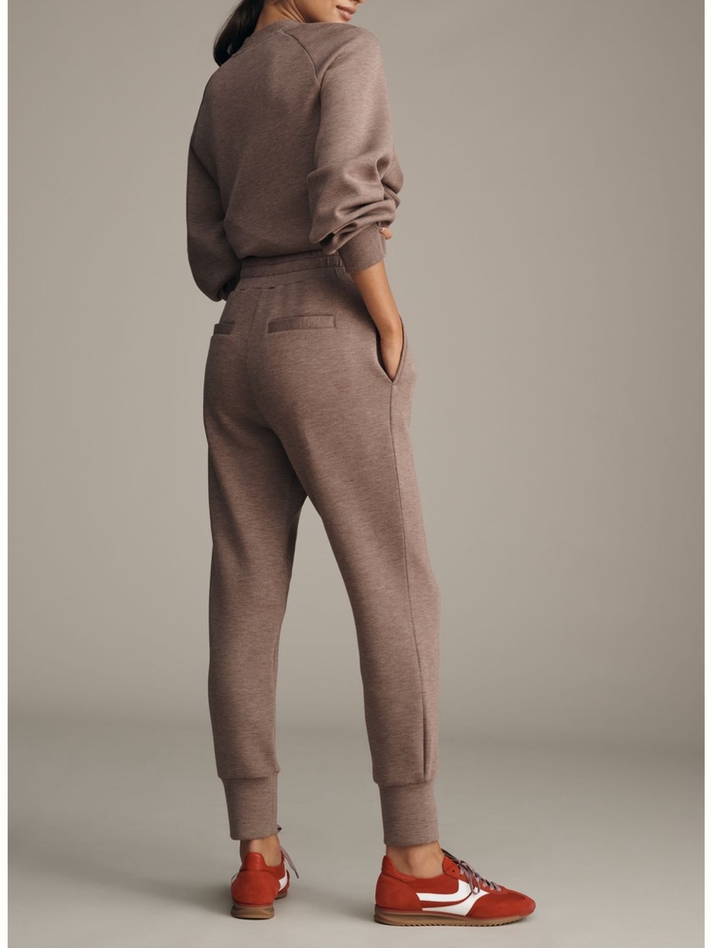 NWT Varley Slip Cuff 25 - Deep Taupe Marle - Picture 3 of 5